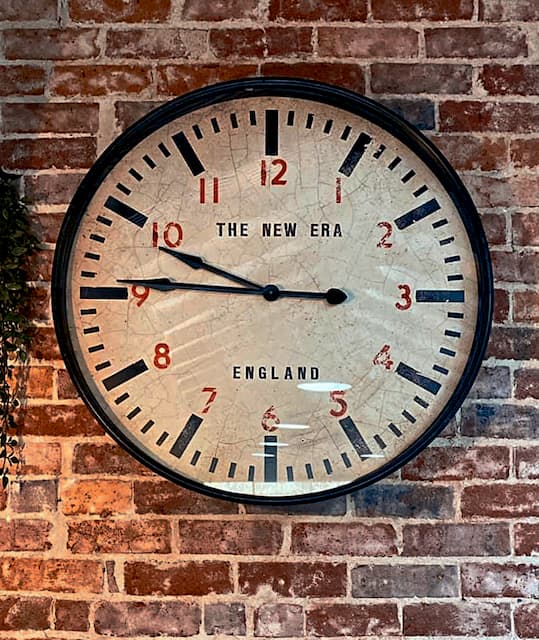 A wall clock.